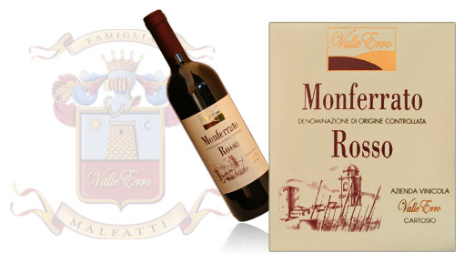 Monferrato DOC Rosso Valle Erro Winery